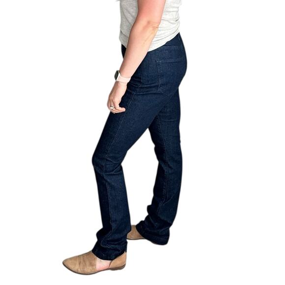 FAVORITE DAUGHTER The Valentina Flores Dark Wash Denim Jeans Women's Size 27 - Picture 3 of 11